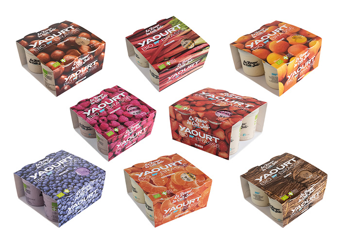 yaourts aux fruits pack de 4